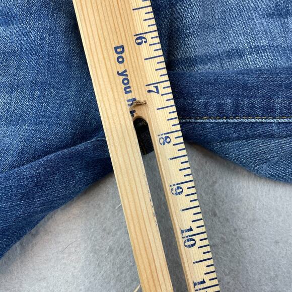 Judy Blue Womens Sz 0/24 Cropped Jeans Frayed Hem Distressed #JB82115DK - Picture 16 of 16